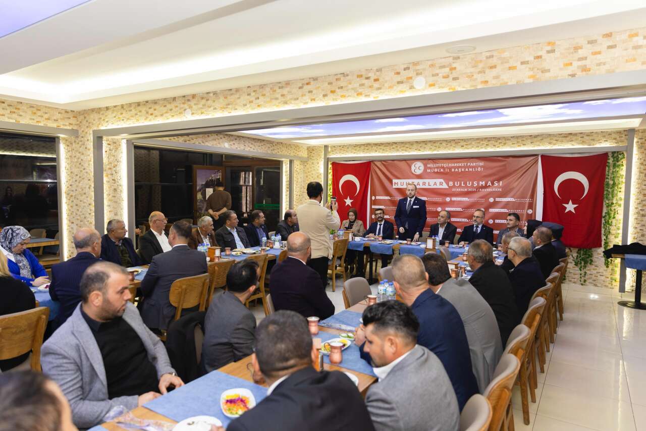 MHP Muğla İl Başkanı Burak Demirel, 11. Muhtarlar Toplantısını Kavaklıdere’de Gerçekleştirdi 4